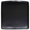 vidaXL Tapis de coffre Noir Caoutchouc