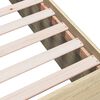 vidaXL Cadre de lit sans matelas chêne sonoma 120x190 cm
