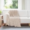 vidaXL Couvertures &agrave; jeter 6 pcs Beige 150 x 130 cm Toison