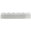 vidaXL Bordures de pelouse 20 pcs Argent 103 x 0,05 x 22 cm
