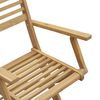 vidaXL Chaises pliables de jardin lot de 4 bois massif d'acacia