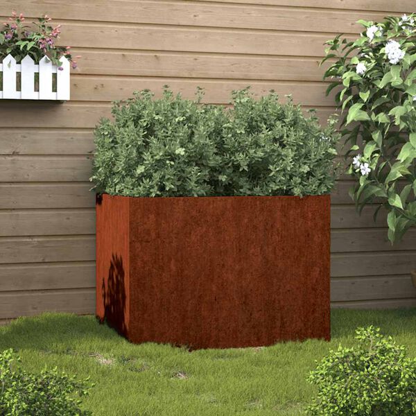 vidaXL Jardini&egrave;re 62x47x46 cm acier corten