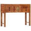 vidaXL Table console 120x32x80 cm bois massif d'acacia