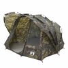 vidaXL Tente de pêche 5 personnes camouflage imperméable