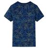 T-shirt pour enfants bleu marine 140