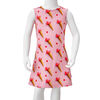 Robe pour enfants rose vif 104