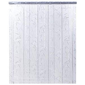vidaXL Film pour fen&ecirc;tre d&eacute;poli motif de bambou 45x500 cm PVC