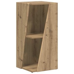 vidaXL &Eacute;tag&egrave;re lat&eacute;rale 33 x 32 x 70,5 cm Bois d'ing&eacute;nierie