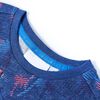 T-shirt pour enfants m&eacute;lange bleu fonc&eacute; 92