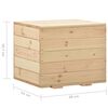 vidaXL Coffre de rangement 60x54x50,7 cm Bois de pin massif