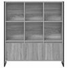 vidaXL Biblioth&egrave;que 2 pcs Gris Sonoma 99,5 x 30 x 108 cm