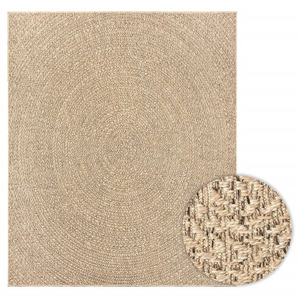 vidaXL Tapis ZIZUR 240x340 cm aspect de jute int&eacute;rieur et ext&eacute;rieur