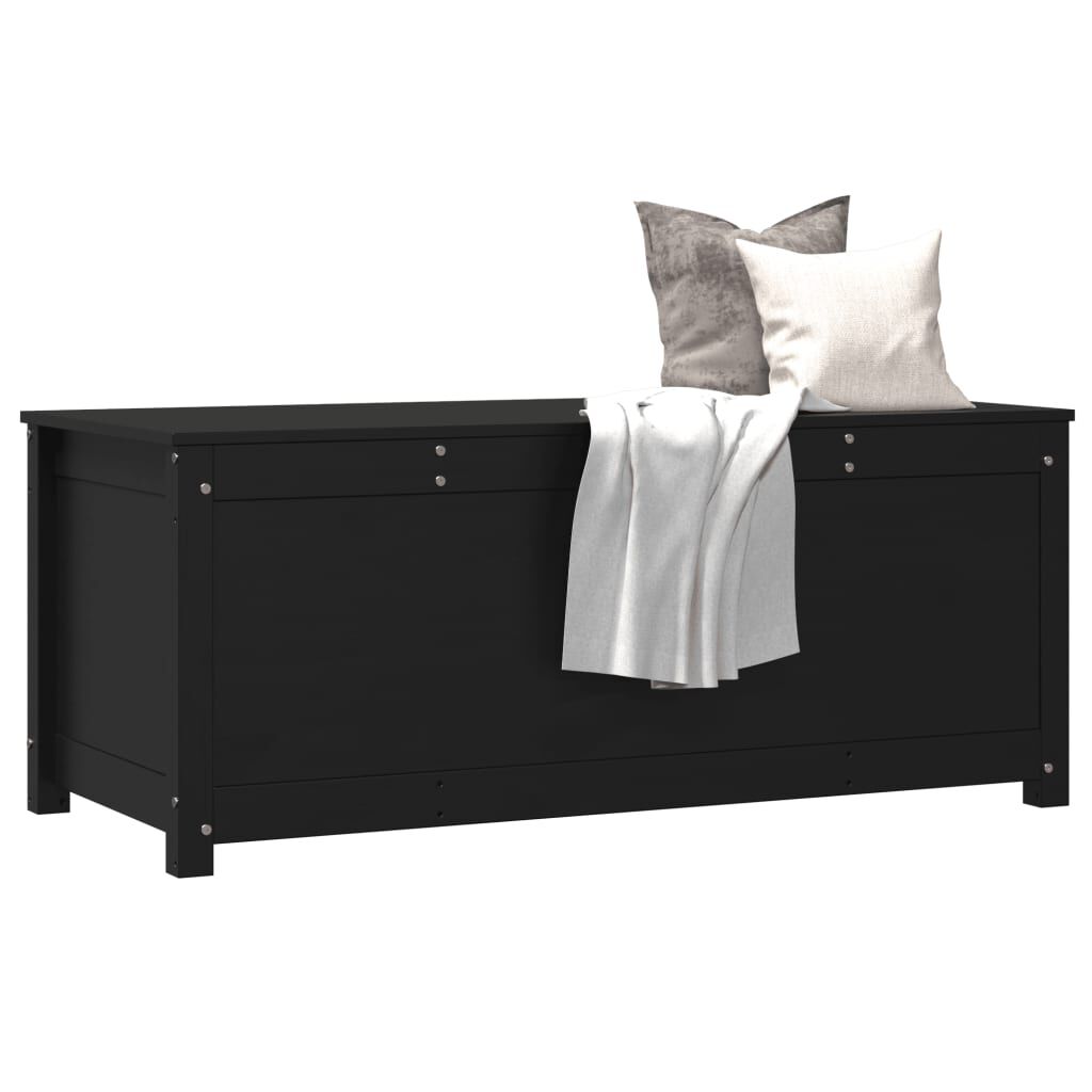 Coffre De Rangement Extérieur En Pin Traité VidaXL - 119x44x58.5 Cm - Pour Balcon, Terrasse, Jardin
