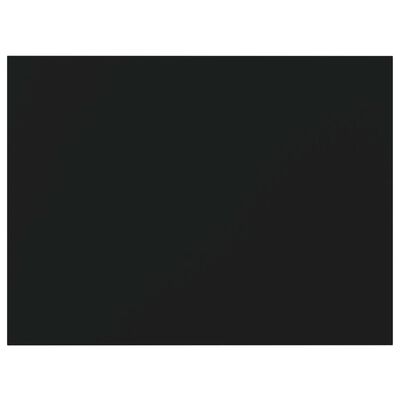 vidaXL Panneaux de bibliothèque 8 pcs Noir 40x30x1,5 cm Aggloméré