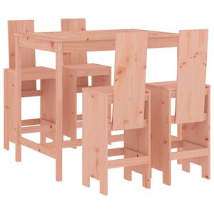 vidaXL Ensemble de bar de jardin 5 pcs bois massif de Douglas