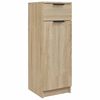 vidaXL Armoire de salle de bain Ch&ecirc;ne sonoma 32x33,5x90 cm
