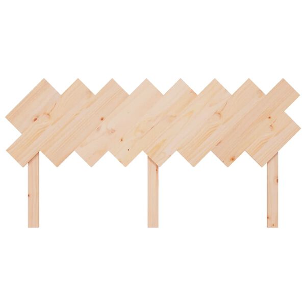 vidaXL T&ecirc;te de lit 159,5x3x80,5 cm Bois massif de pin