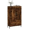 vidaXL Buffet haut ch&ecirc;ne fum&eacute; 69,5x31x115 cm bois d'ing&eacute;nierie