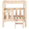 vidaXL Lit pour chien 65,5x50,5x70 cm Bois de pin solide