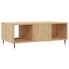vidaXL Table basse Chêne sonoma 90x50x36,5 cm Bois d'ingénierie