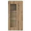 vidaXL Meuble mural chêne artisanal 55 x 29 x 100 cm Bois d'ingénierie