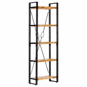 vidaXL Biblioth&egrave;que &agrave; 5 niveaux 60x30x180 cm Bois de manguier solide