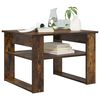 vidaXL Table basse Ch&ecirc;ne fum&eacute; 64 x 54 x 44 cm Bois d'ing&eacute;nierie
