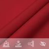 vidaXL Voile de parasol tissu oxford rectangulaire 2,5x4 m rouge