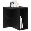 vidaXL Table d'appoint Ch&ecirc;ne noir 37 x 32 x 40 cm Bois d'ing&eacute;nierie