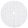 vidaXL Jupe de sapin de No&euml;l de luxe blanche 150 cm en fausse fourrure
