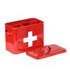 LABEL51 Trousse de premiers secours 30x14x21 cm Rouge