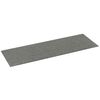 vidaXL Panneaux muraux 12 pcs Gris clair 90x30 cm Tissu 3,24 m&sup2;