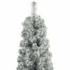 vidaXL Sapin de No&euml;l artificiel Vert 270 cm PVC et acier et plastique