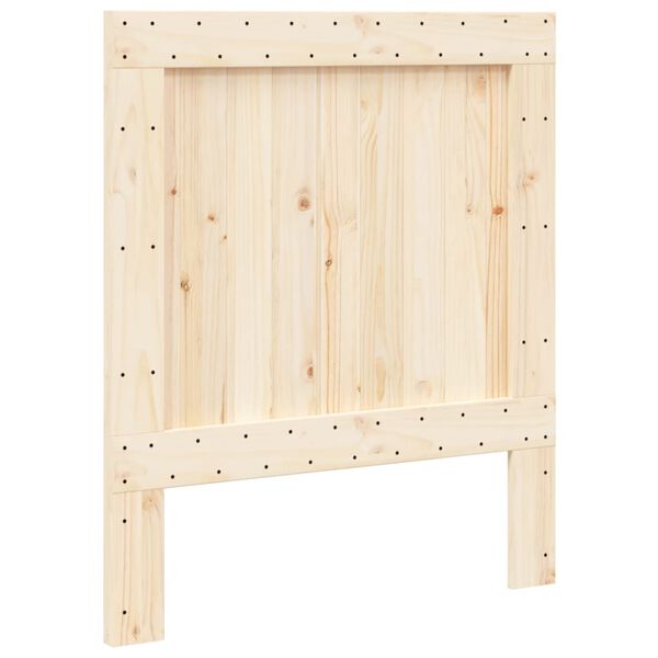 vidaXL T&ecirc;te de lit 90x104 cm bois massif de pin