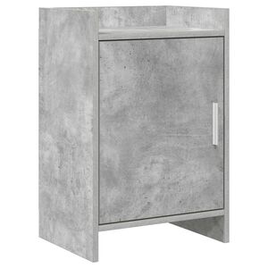 vidaXL Tables de chevet Gris b&eacute;ton 40 x 30 x 60 cm Bois d'ing&eacute;nierie