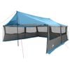 vidaXL Tente familiale Bleu 600 x 400 x 268 cm Polyester et Acier
