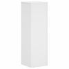 vidaXL Supports pour plantes 2 pcs blanc 25x25x80 cm bois d'ing&eacute;nierie