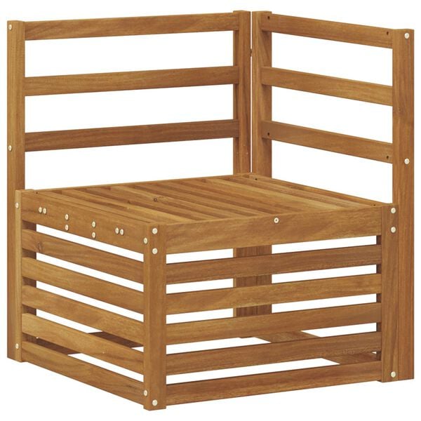 vidaXL Ensembles de canap&eacute;s 6 pcs Naturel Bois d'Acacia Massif