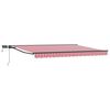 vidaXL Cadre de store manuel avec LEDs 5 &times; 3,5 m
