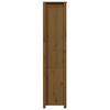 vidaXL Buffet haut Marron miel 80x35x154 cm Bois massif de pin