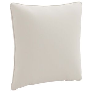 vidaXL Coussin de Dos 1 Pi&egrave;ce PUTTEN 100 % polyester Blanc