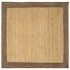vidaXL Tapis de zone Gris 300 x 300 cm Jute