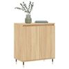 vidaXL Buffet Chêne sonoma 60x35x70 cm Bois d'ingénierie