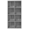 vidaXL Biblioth&egrave;que/Buffet Sonoma gris 66x30x130 cm Bois d'ing&eacute;nierie