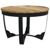 vidaXL Table basse bois de manguier brut 60x40 cm