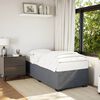 vidaXL Cadre de lit sans matelas gris fonc&eacute; 100x200 cm velours