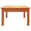vidaXL Table basse Max Marron 110 x 50 x 30 cm Pin massif