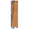vidaXL Haut Armoire Bois Ancien 34,5 x 34 x 180 cm Bois d'ing&eacute;nierie