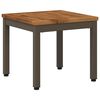 vidaXL Table basse Naturel et caf&eacute; 40 x 40,5 x 36 cm