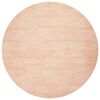 vidaXL Dessus de table rond Ø60x1,5 cm Bois de chêne massif non traité